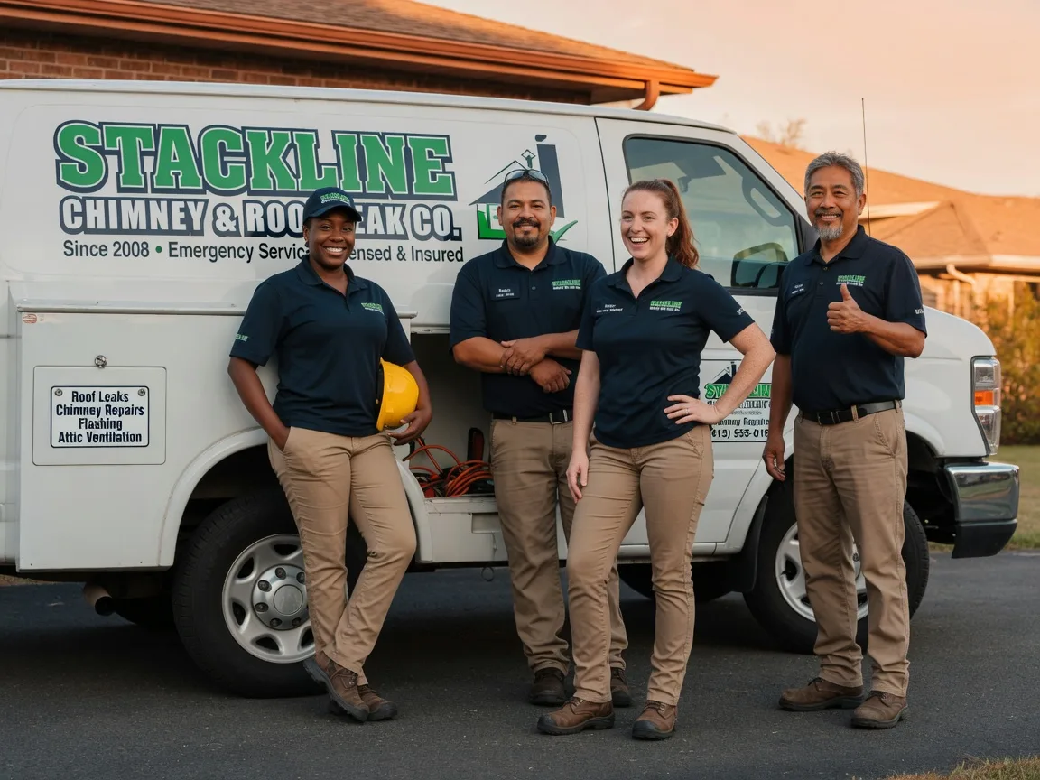 Chimney flashing repair company in Unionville, MI